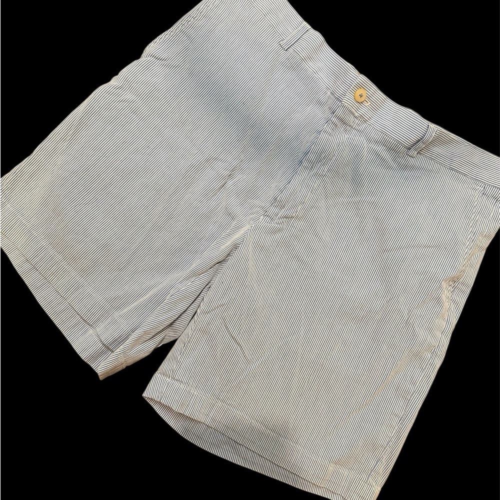 Southern Tide The Skipjack 40 Regular Shorts Blue & White Stripe 98% Cotton